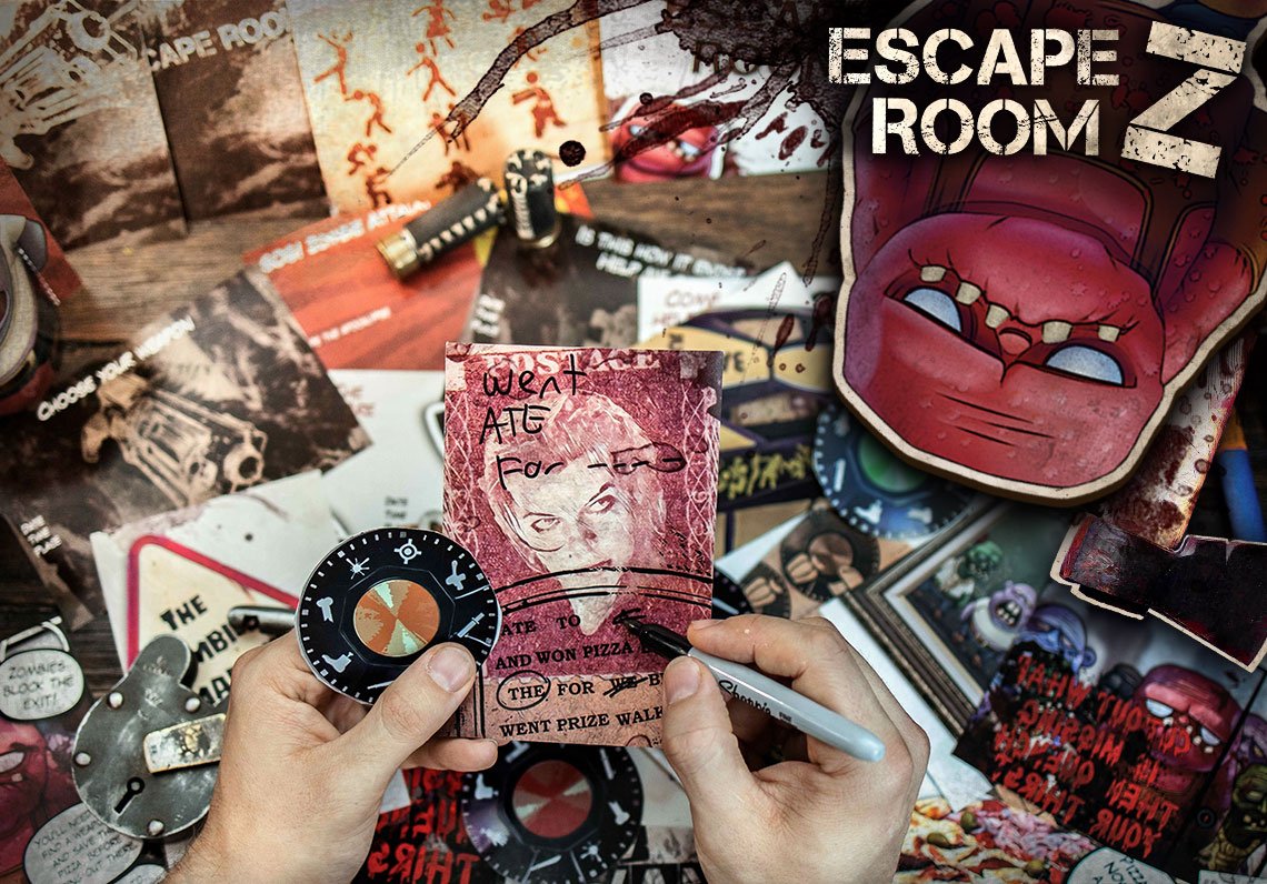 Escape Room Z zombie printable escape room kit, buy online India