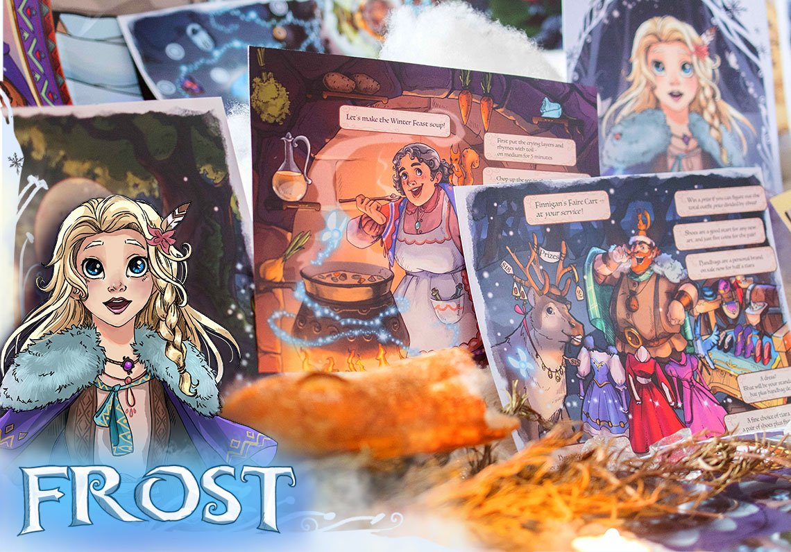 Magical Frost printable escape room kit, winter adventure game India