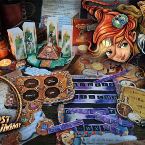 The Lost Mummy kids escape room kit