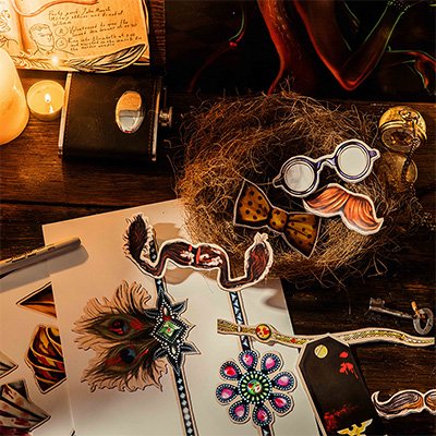 Envy photo booth props sample