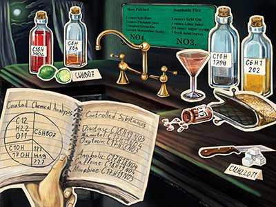 Envy hints poisoned cocktail puzzle