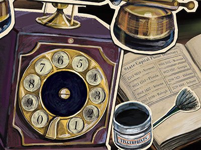 Envy hints telephone fingerprint puzzle