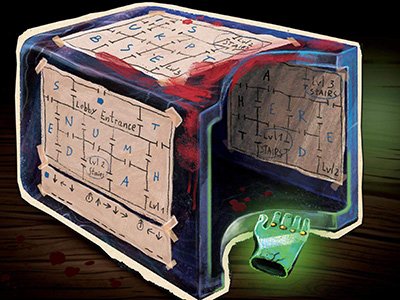 Envy hints marble map puzzle