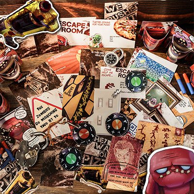 Escape Room Z puzzle decal