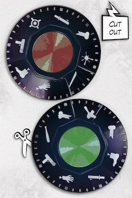 Escape Room Z oven knobs puzzle clue