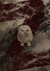 Zombie prop cutout