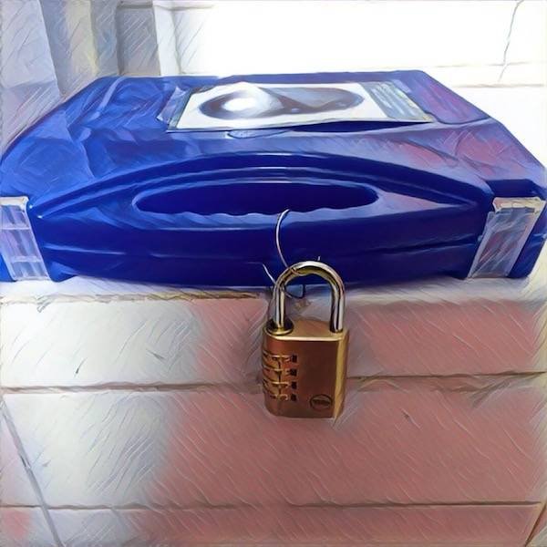 Combination padlock substitute idea