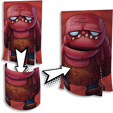 Zombie targets firing range