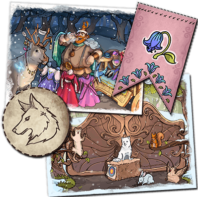 Frost escape room puzzle cards