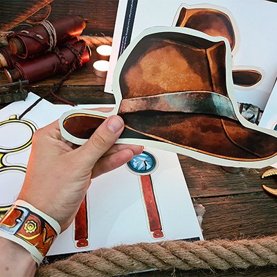 Lost Mummy printable escape room props