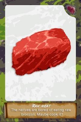 Meat item card