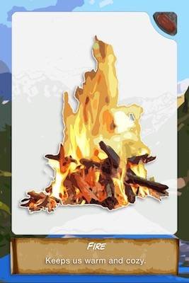 Fire reward card