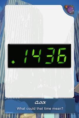 Future Hacker clock clue