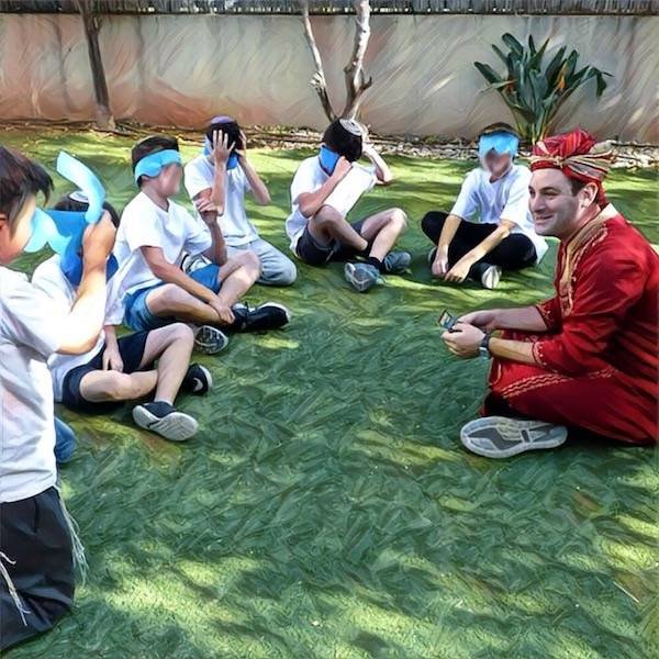 Kids playing Escape Quest