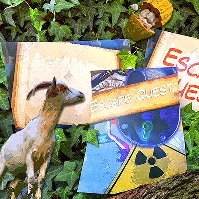 Escape Quest printable posters sample