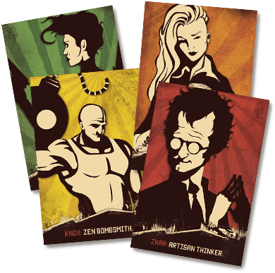 Choose your Rebel Revolt character card