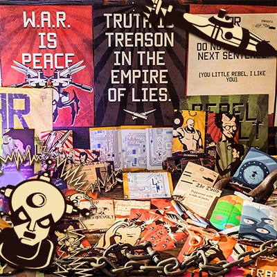 Rebel Revolt puzzle decal