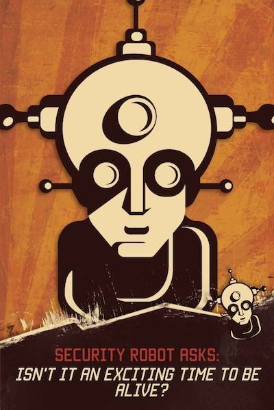 Security bot passphrase puzzle card