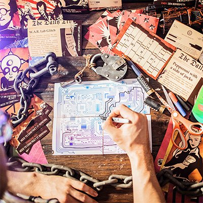 Rebel Revolt maze puzzle sample
