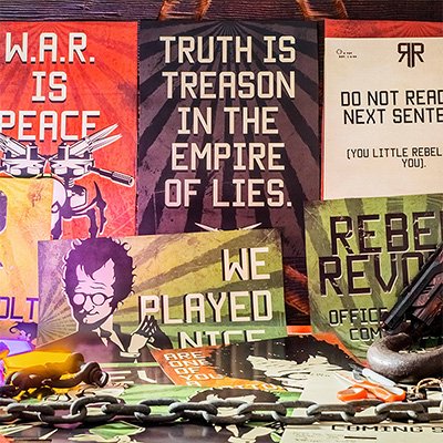 Rebel Revolt printable poster
